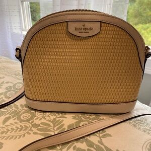 Sylvia Straw X Large Dome Crossbody by KATE SPADE ♠️ NEW YORK